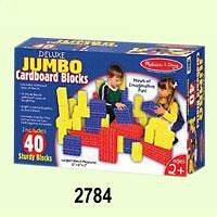Melissa & Doug Jumbo Cardboard Blocks