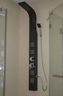   Stainless Steel Shower Panel Multi Function Massage Jets Tower K8855