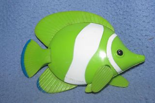 Aquarium Marine Life Fish Action Toy Figurine Body Animal Swim Cake 