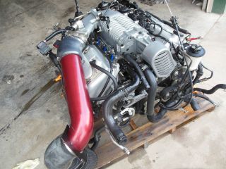   MUSTANG COBRA 4.6 V8 ENGINE T56 TRANSMISSION DOHC SUPERCHARGED MOTOR