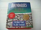 BOUNDARIES MINI Travel Book When to say YES/NO Dr. Henry Cloud 