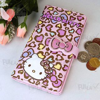 Hello Kitty Wallet Purse with Zipped Coins Pocket #025