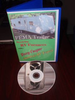 FEMA Travel Trailer Furnace DIY Service DVD