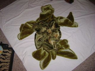 PLUSH GREEN TURTLE~HALLOWE​EN COSTUME~Boy/Gi​rl Toddler Size 3 5