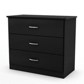 Drawer Chest Dresser South Bedroom Furniture Black