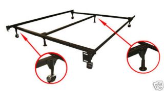 Adjustable Queen/King Metal Bed Frame assembly easy New