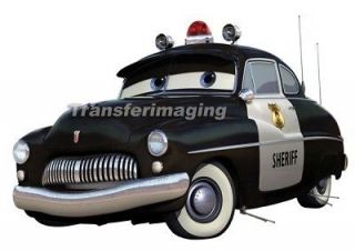 Disney Cars Iron On Transfer Sheriff