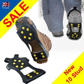 Over Shoe Studded Snow Grips Ice Grips Anti Slip Snow Shoes Crampons 