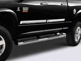 Dodge Ram Truck Chrome Tubular Side Steps Nerf Bars Running Boards OEM 