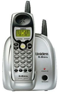 Uniden EXI5160 5.8 GHz Single Line Cordless Phone