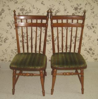   Chair CO. Hard Rock Maple Andover #48 finish Slip Seat Chairs 8038
