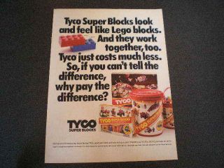 tyco blocks in Building Toys