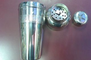 Grey Goose Stainless Steel 3 Piece Shaker NEW