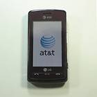 Used LG Vu CU920 Mint Red AT&T Touch Screen Video Camera Cell Phone 