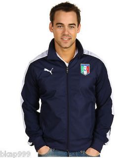 NWT PUMA Mens T7 FIGC Italia/Italy Walk Out Track Full Zip Jacket 