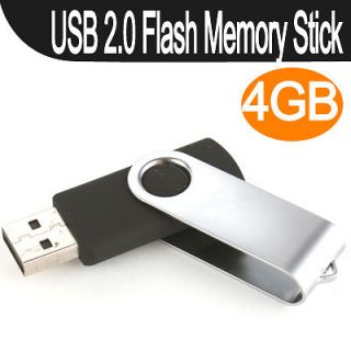 4G 4GB USB 2.0 Flash Memory Thumb Stick Jump Storage Drive Fold Pen 