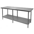 NSF ALL STAINLESS STEEL UTILITY TABLE B GRADE 
