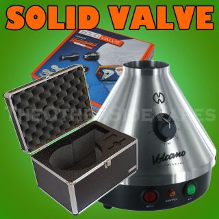 NEW   VOLCANO Classic Vaporizer   Solid Valve + FREE VAPE CASE Storage 