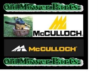 McCulloch 235170 COVER AUTO SHARP Power Mac 380 430 Eager beaver 2.3 