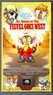 An American Tail Fievel Goes West in DVDs & Movies