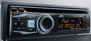 JVC KD HDR70 HD Radio Single DIN CD Receiver Player KDHDR70 KDHDR70B