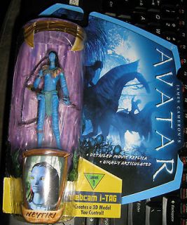 AVATAR NEYTIRI ACTION FIGURE WITH WEBCAM I TAG HIGHLY ARTICULATED