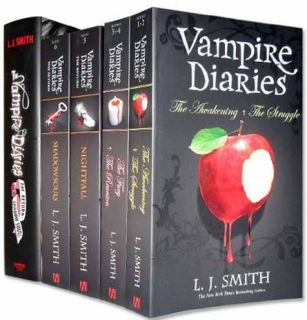 Vampire Diaries Books 1 to 7Set Pack ( The Awakening + The Struggle 