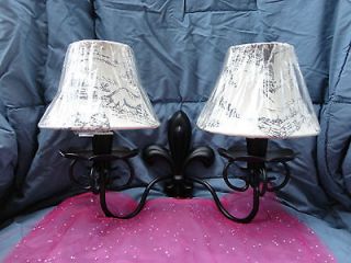 Partylite Chateau Candle Lamp Sconce holder new in box with jewels