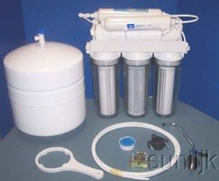 100 GPD Reverse Osmosis complete 6 Stage Water Filter system a2