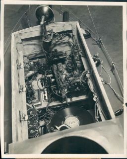 1930 Mini Radio Controlled Battleship Phonograph Photo