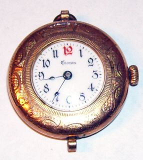   Watch Co Gold Watch Victorian/Nouv​eau Pat 1910 Philada Case 20yr