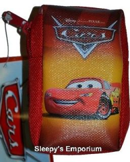 CARS LIGHTNING MCQUEEN RED WRIST COIN WALLET PURSE Great For Kids FREE 
