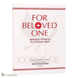 For Beloved One Melasleep Whitening Bio Cellulose Mask 3pcs 1box 