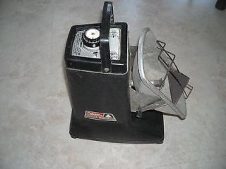 VINTAGE COLEMAN FOCUS 5 PROPANE HEATER ICE FISHING HUNTING CAMPING VGC