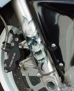 Harley Davidson Sportster Softail Dyna Electra Glide FORK SKULLS