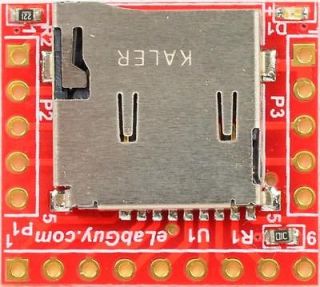 MicroSD Breakout Board, breadboarding electronics kits uSD BO V2A