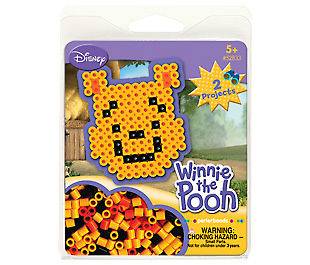 WINNIE THE POOH PERLER BEADS SET {NIP}