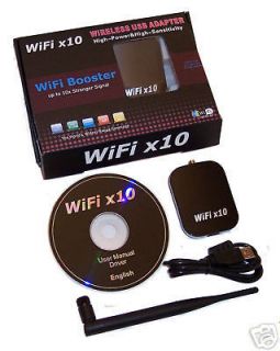 High Power USB WiFi Adapter for Computers WiFi Booster