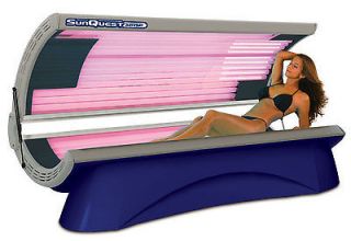 Sunquest 32RSP Tanning Bed with Wolff Dark Tan Plus Bulbs