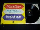 Johnny Rivers Ricky Nelson Randy Sparks E 4256 Mono LP Record Album 