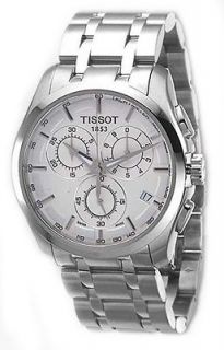 Tissot Couturier Steel Chrono Watch Men T035.617.11.03​1.00