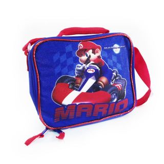Officially Licensed Nintendo Wii Super Mario Cart Kids Insulated Lunch 