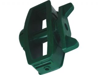 Green In line Tensioner for Wire and 1/2 Tape Electric Fence