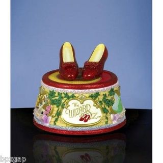 Wizard Of Oz Ruby Slippers Click Figurine Sf Music Box Co