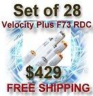 28 Pack Wolff Velocity Plus Bronzing Tanning Bed Lamps/Bulbs F73 RDC 
