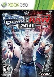 New WWE Smackdown vs. Raw 2011 Xbox 360 Video Game