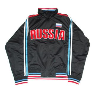 Russia Soccer Track Jacket World Cup Football CCCP XL