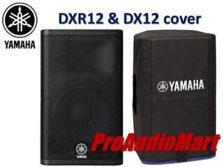 Yamaha DXR12 Powered Speaker 12 2 way BONUS Speaker Cover NEW Free 