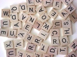 Scrabble Tiles replacement or craft NEW Sold individually FREE SHIP