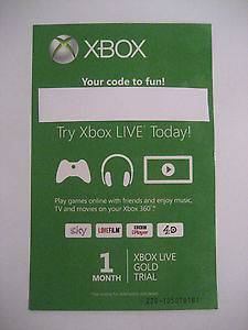 xbox live 1 month in Prepaid Gaming Cards